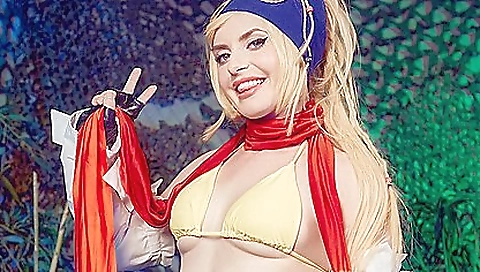 Parody And Protagonist Pussy Drilling With Final Fantasy