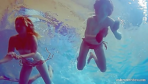 Balkan teens 18+ Marusia And Melisa Darkova Underwater