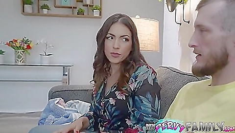 Adriana luce wants to fuck stepson in her private room