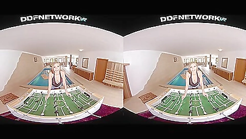 Cute brunette milf fucked by a hardcore guy in vr porn