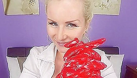Latex gloves are a must-have for this fetish scene
