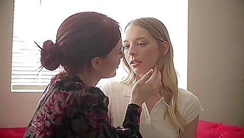 Blonde milf plays with her ass and shows off her pussy