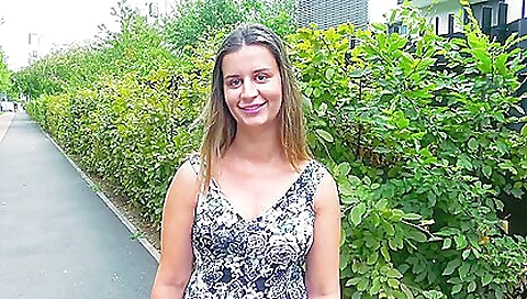 Blonde beauty takes a break to have some fun with her partner