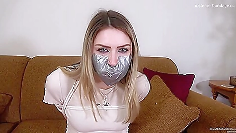 Blonde girl is rewriting her own script for the role of herself