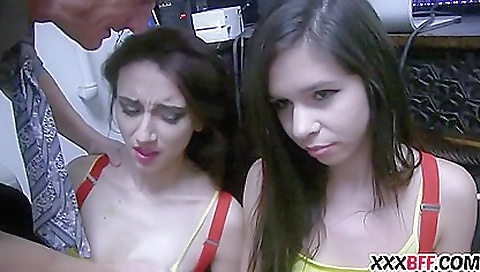 Busty cyber sluts with huge boobs get punished with their dicks