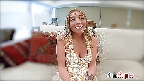 Blonde Chikita Shows Off Her Big Boobs And Bush - Teaser Video