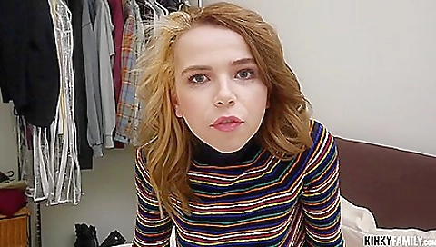 Romantic step-sister and her stepfather lovemate porn vid