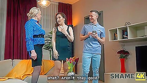 Mature woman fucked hard in her ass by a huge cock