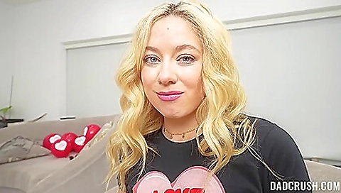 Hairy blonde with big boobs enjoying deepthroat sex